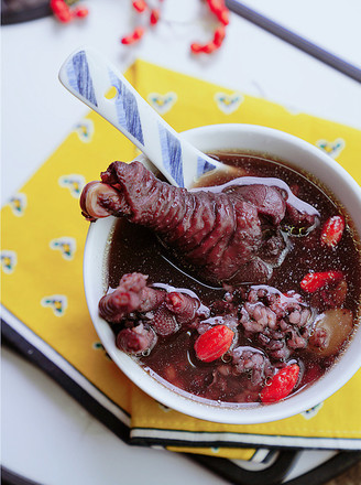 Black Rice Chicken Drumstick Soup recipe