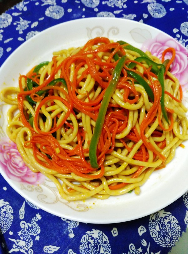 Curry Fried Noodles recipe