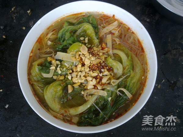 Hot and Sour Vermicelli Soup recipe