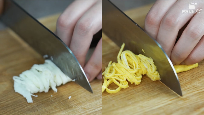 Soy Sauce Mixed Vermicelli recipe