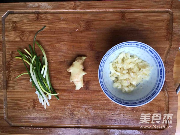 Steamed Sea Prawns with Garlic Vermicelli recipe