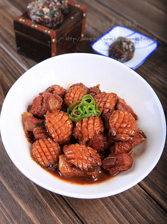 Braised Pork Ribs with Small Abalone recipe