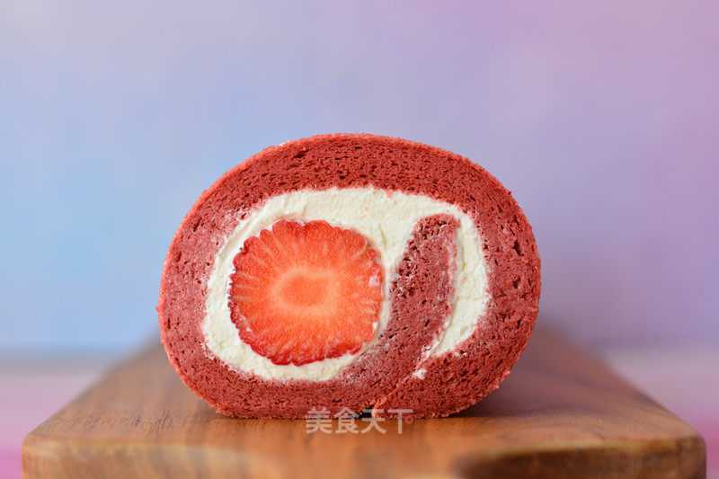 Red Velvet Cake Roll recipe