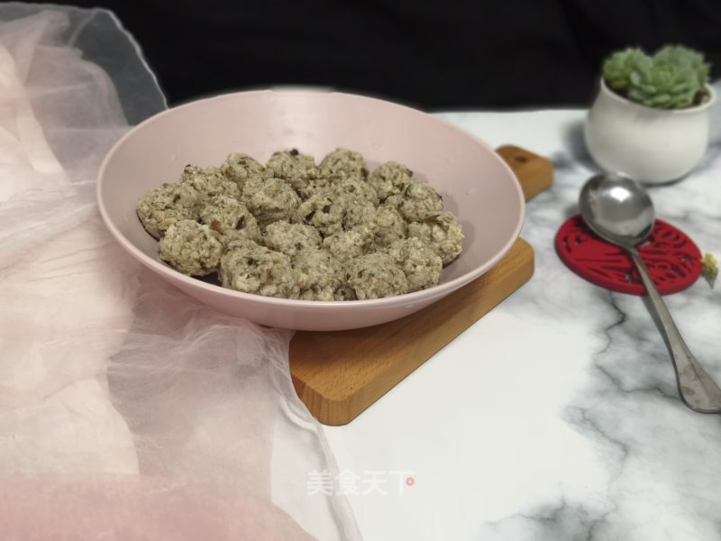 Making Shiitake Mushroom Meatballs recipe