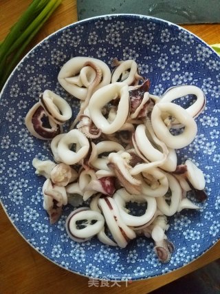 Fresh Squid in Oil recipe