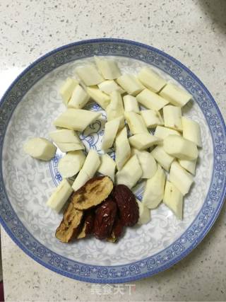 Yam and Red Date Paste recipe