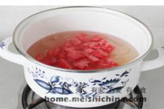 Coral Watermelon Soup recipe