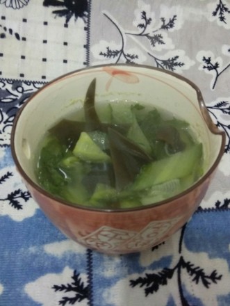 Cucumber Seaweed Soup Dinner recipe