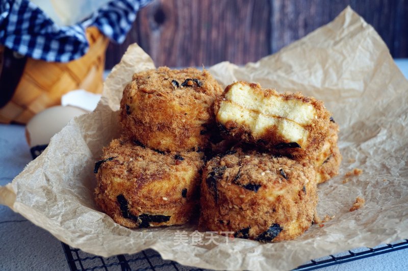 Seaweed Pork Floss Shellfish recipe