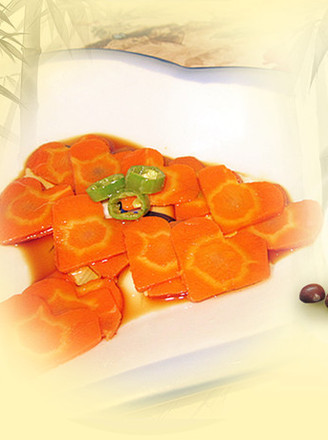 Carrot Slices with Sesame Oil recipe