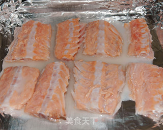 Wine-flavored Salmon Bone recipe