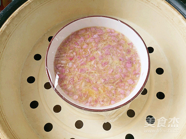 Hibiscus Egg Custard recipe