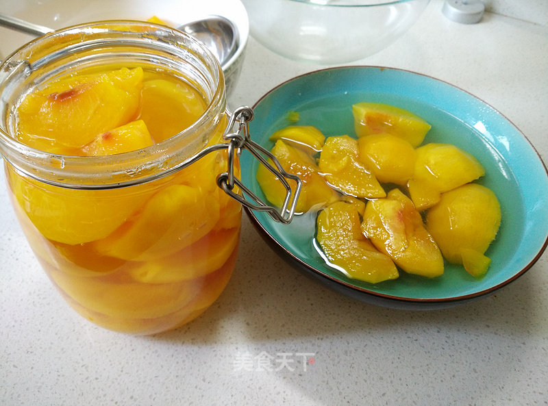 Yellow Peach in Syrup recipe