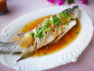 #trust之美# Steamed Sea Bass recipe