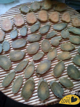 Homemade Dried Sweet Potatoes recipe