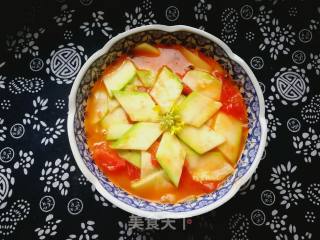 Stir-fried Summer Squash with Tomatoes recipe