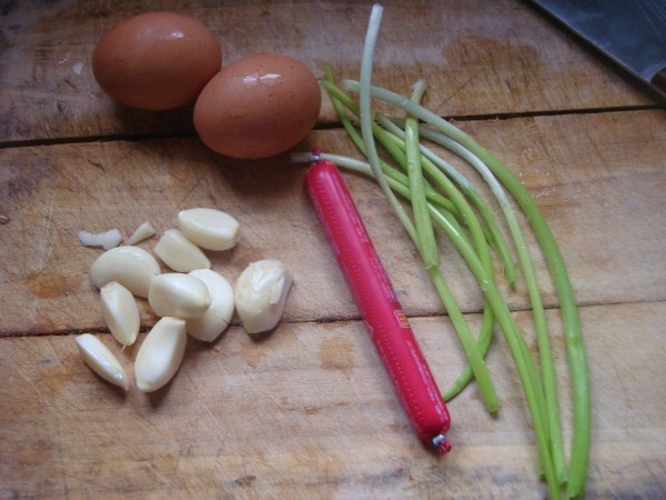 Garlic Egg Fried Rice recipe