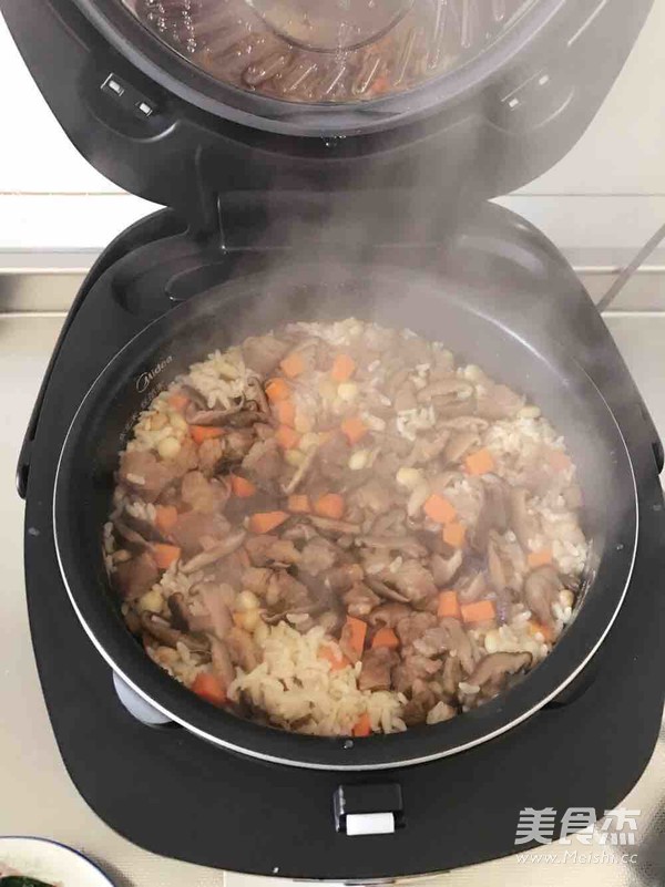 Homemade Beef Brisket Braised Rice recipe