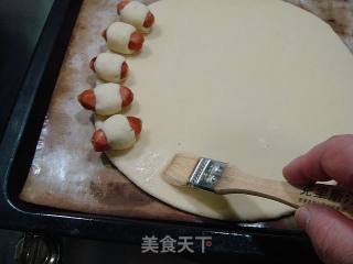 Pastry Making "mini Hot Dog Pizza" recipe