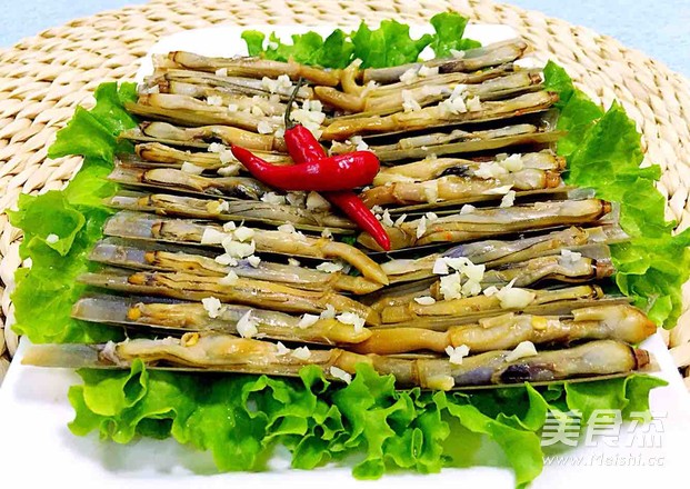 Spicy Fried Razor Clam recipe