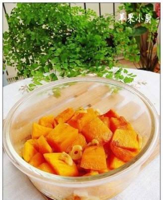 Microwave Pumpkin in Oyster Sauce recipe