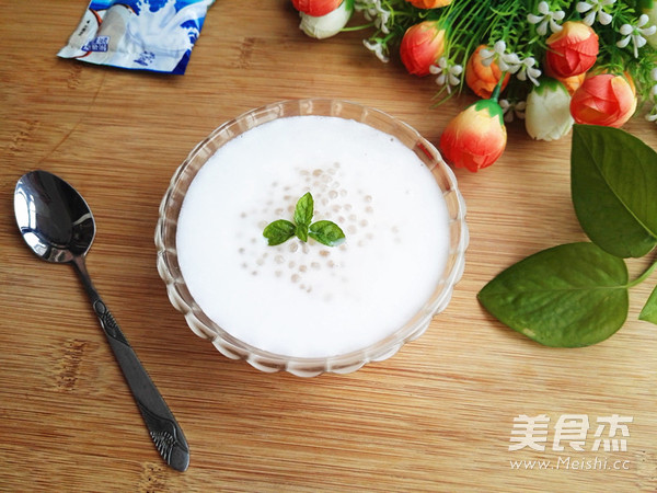 Rice Paste with Coconut Sago recipe