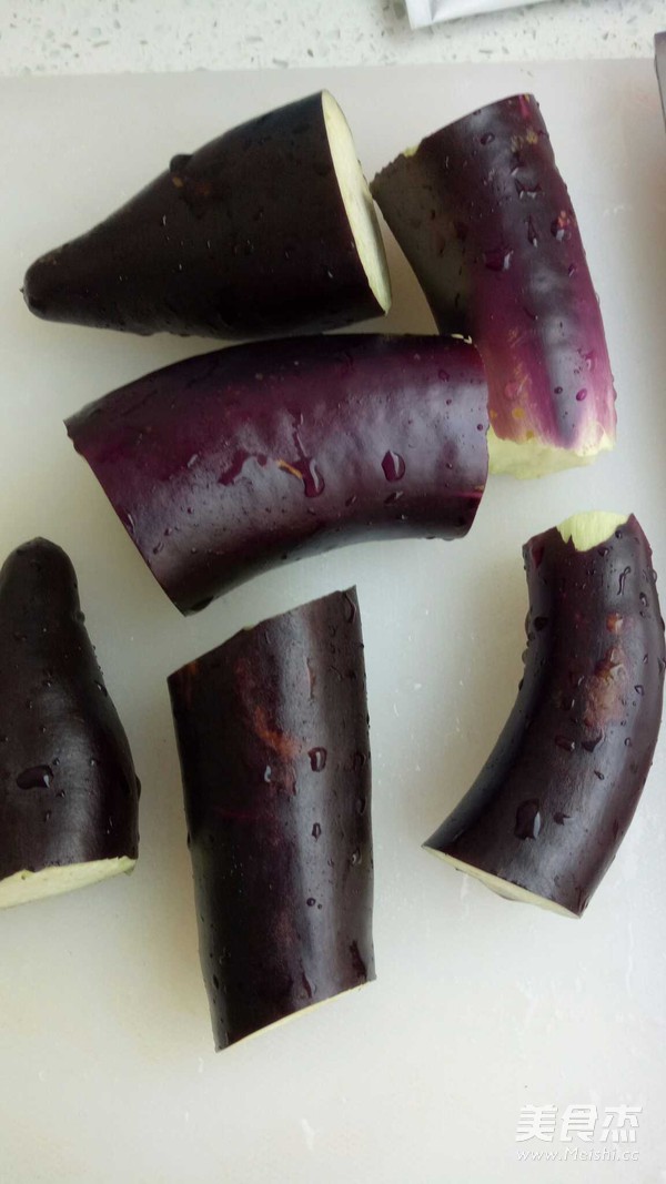 Eggplant Stewed in Sauce recipe