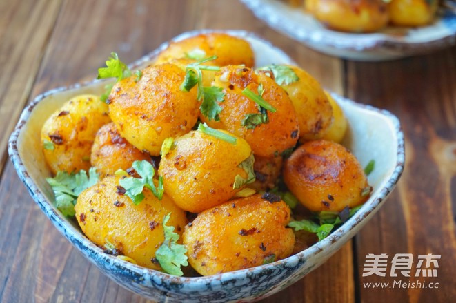 Garlic Baby Potatoes recipe