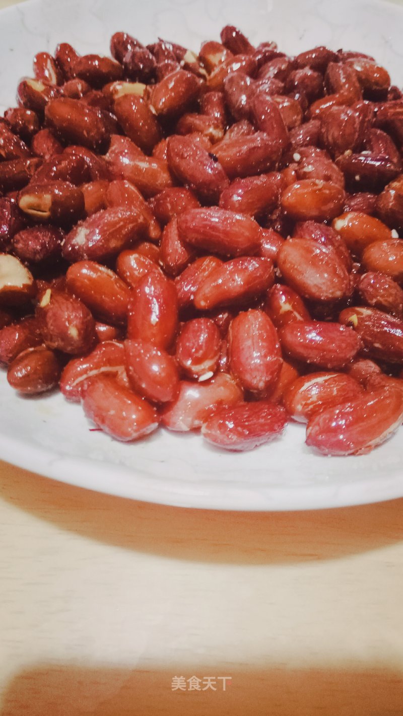 "summer Lazy Rice" Deep-fried Peanuts recipe
