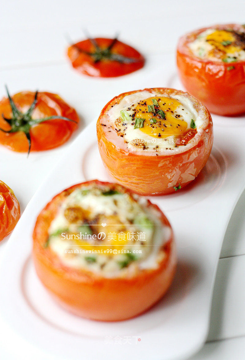 Classic, Delicious and Innovative Making-----baked Tomato Egg recipe