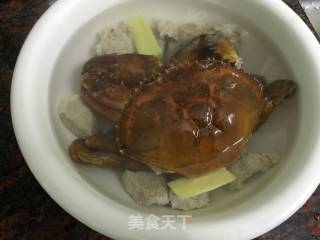 Stewed Tianqi with Crab recipe