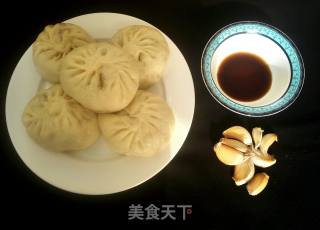 Cabbage and Asparagus Buns recipe