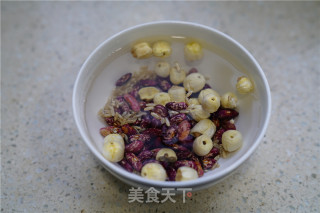 Lotus Seed Flower Kidney Bean Rice Milk recipe