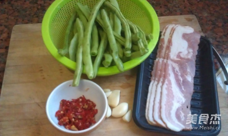 String Beans with Bacon recipe