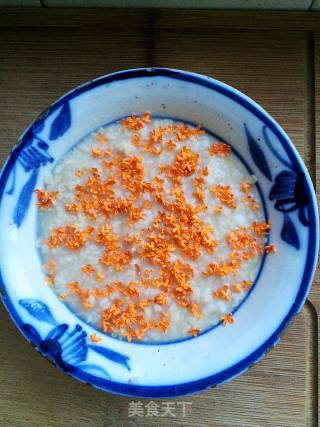 Oatmeal with Osmanthus recipe