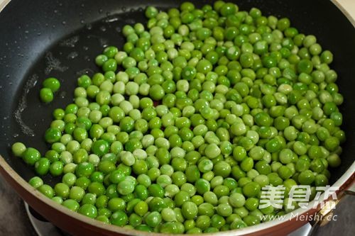 Glutinous Rice with Peas recipe