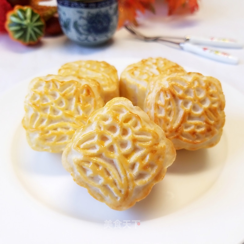 Single Yellow Meringue Moon Cake recipe