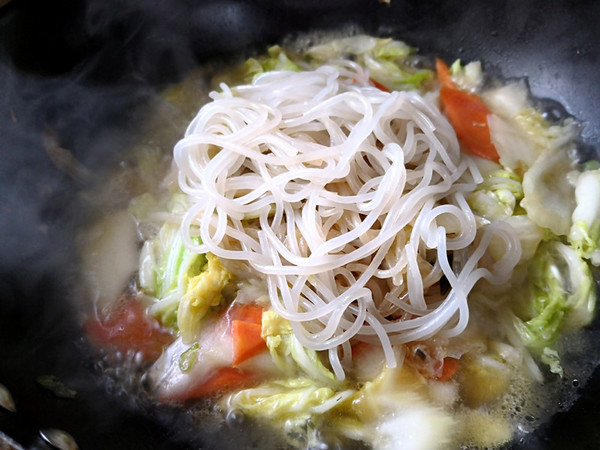 Braised Cabbage with Ribs recipe