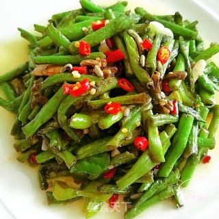 Stir-fried Long Beans recipe