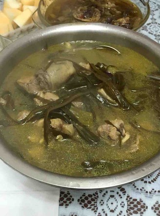 Stewed Duck Soup with Shredded Seaweed recipe