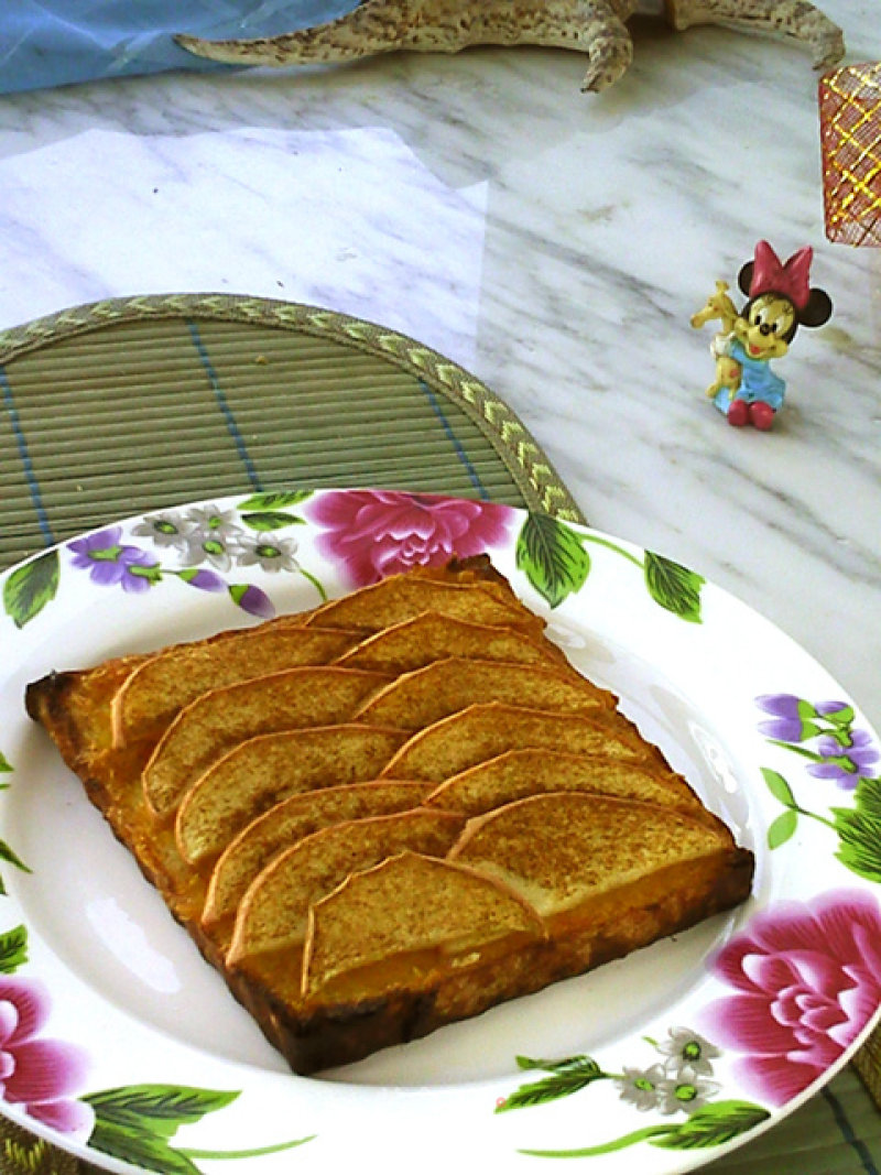 Cinnamon Apple Pomelo Toast recipe