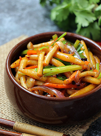 Fried Noodle Fish recipe