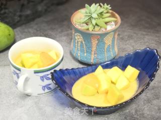 Mango Yogurt Pudding recipe