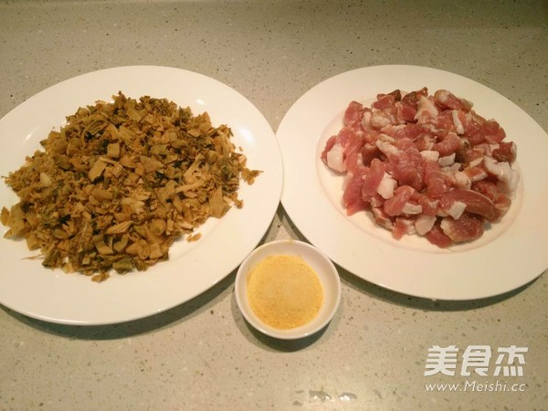 Mei Cai Soil Pork Patties recipe