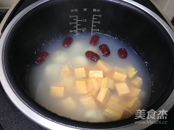 Horseshoe Sweet Potato Porridge recipe