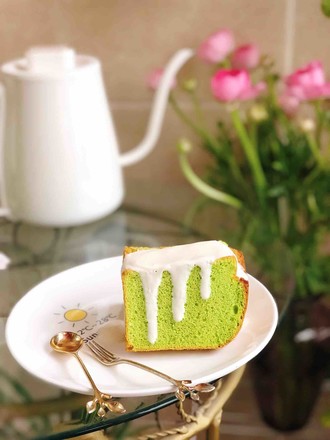 Spinach Chiffon Cake recipe