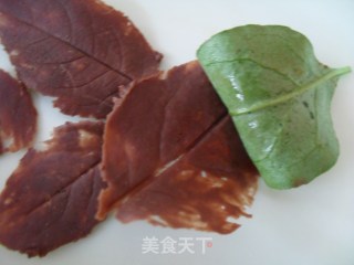 Chocolate Fallen Leaves Cake recipe