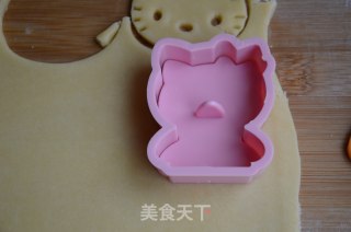 Hello Kitty Cartoon Cookies recipe