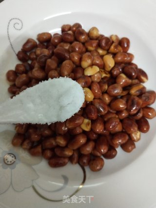 Crispy Peanuts (less Oil Version) recipe