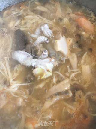 Seafood Mushroom Soup recipe